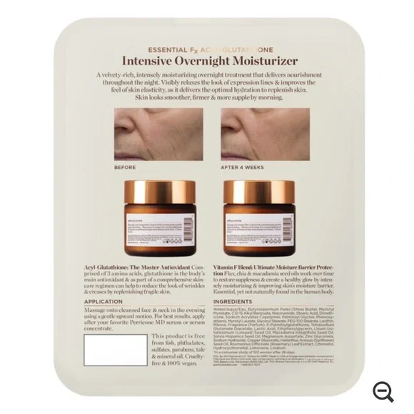 PerriconeMD Essential Fx Acyl-Glutathione Intensive Overnight Moisturizer, 2pack - Picture 5 of 10